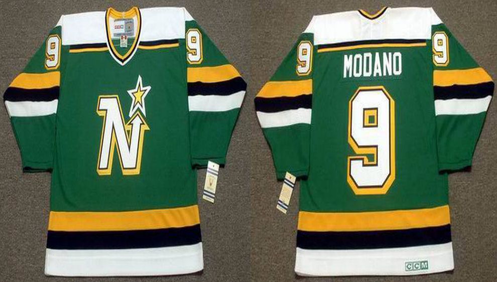 2019 Men Dallas Stars #9 Modano Green CCM NHL jerseys1->dallas stars->NHL Jersey
